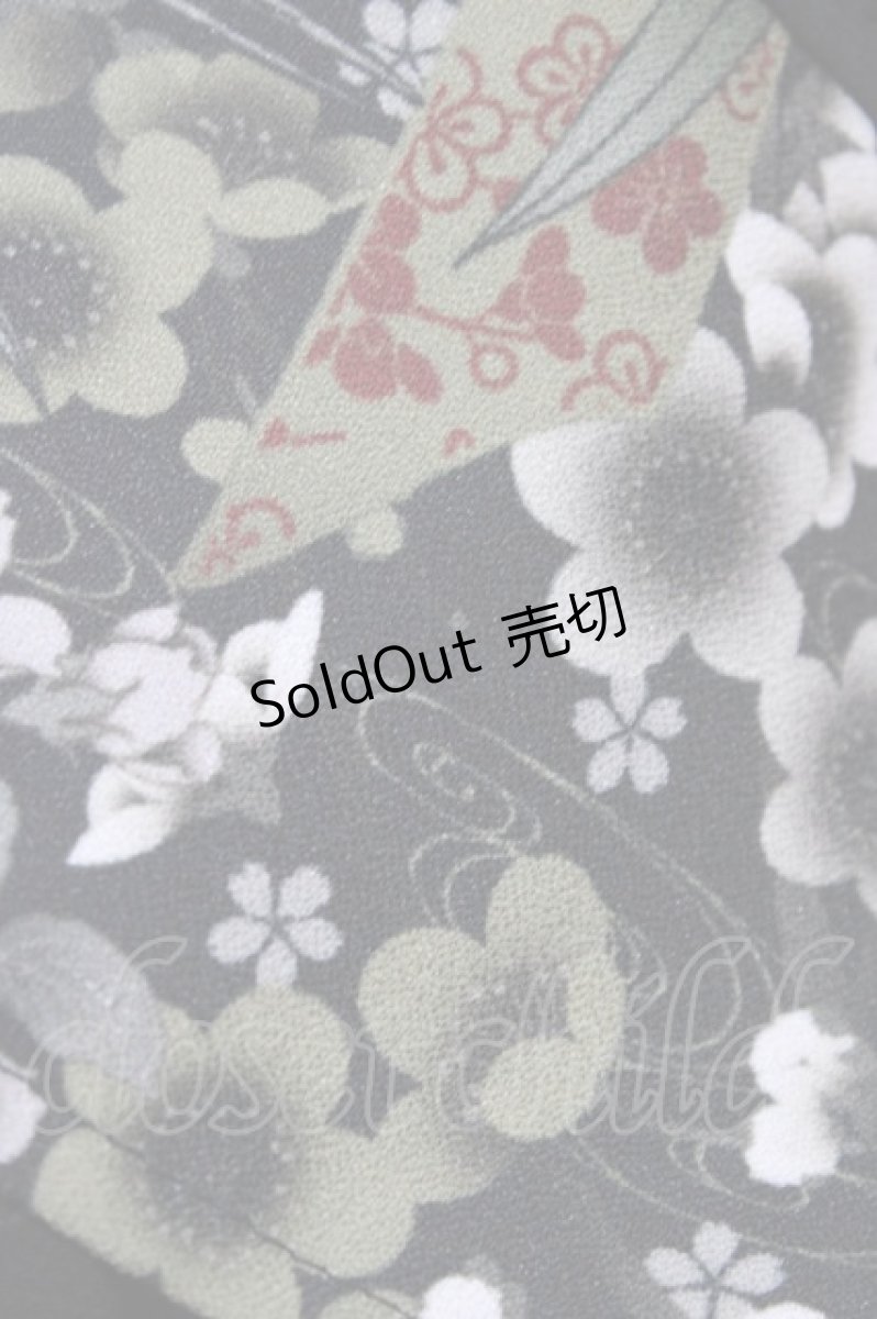 画像6: Qutie Frash / 肩あき着物カーディガン  黒 H-26-04-25-020-QU-TO-AK-ZH (6)