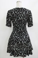 画像3: evelyn / 花柄ワンピース Free ブラック H-26-04-26-027-LO-OP-NS-ZH (3)