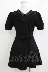 画像3: evelyn / フリルワンピース Free ブラック H-26-04-26-028-LO-OP-NS-ZH (3)