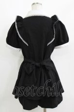 画像3: Secret Honey / パール衿セットアップ Free ブラック H-26-04-26-032-CA-OP-NS-ZH (3)