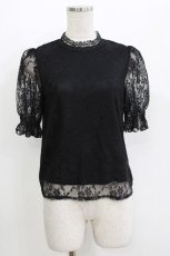 画像1: evelyn / レーストップス Free ブラック H-26-04-26-034-LO-TO-NS-ZH (1)