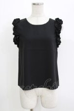 画像1: evelyn / バックリボントップス Free ブラック H-26-04-26-035-LO-TO-NS-ZH (1)