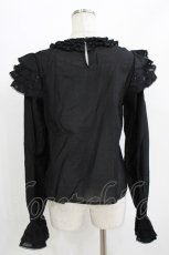 画像3: Medee（海外ロリータブランド） / ブラウス L ブラック H-26-04-26-038-PU-BL-NS-ZH (3)