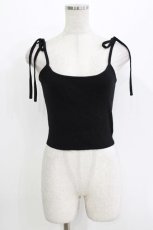 画像4: AND MARY / Fleur knit set Free ブラック H-26-04-26-039-PU-TO-NS-ZH (4)