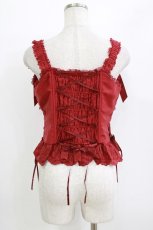 画像3: MEEKWIND（海外ロリータブランド） / ビスチェセット XXL レッド H-26-04-26-047-PU-TO-NS-ZH (3)