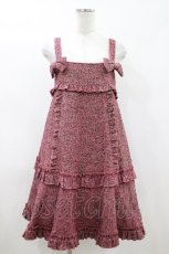 画像1: Leur Getter / ラメツイードキャミワンピース M ピンク H-26-04-26-1005-LU-OP-KB-ZH (1)