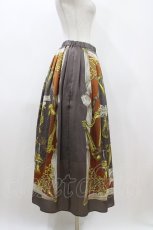 画像2: Jane Marple Dans Le Salon / Merry melodiesロングスカート  グレイ H-26-04-26-1007-JM-SK-KB-ZH (2)