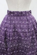 画像3: Jane Marple Dans Le Salon / グリッタージャガードスカート M パープル H-26-04-26-1009-JM-SK-KB-ZH (3)