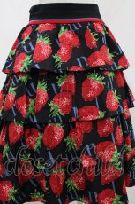 画像3: Jane Marple / Strawberry Meets Logoダンドールスカート  ブラック H-26-04-26-1011-JM-SK-KB-ZH (3)