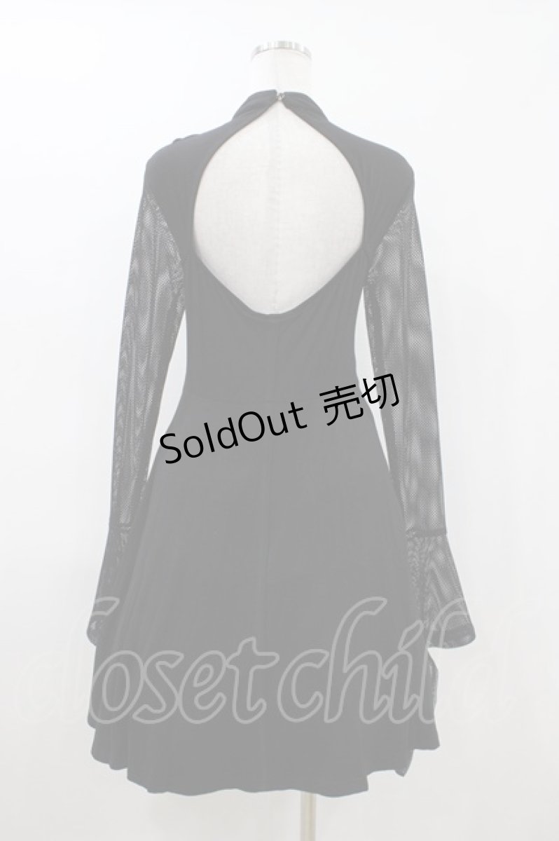画像2: KILL STAR / LANA SKATER DRESS M ブラック H-26-04-26-1012-SL-OP-KB-ZH (2)