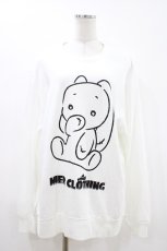 画像1: NieR Clothing / プリントSWEAT  2XL 白 H-26-04-26-1014-PU-TO-KB-ZH (1)