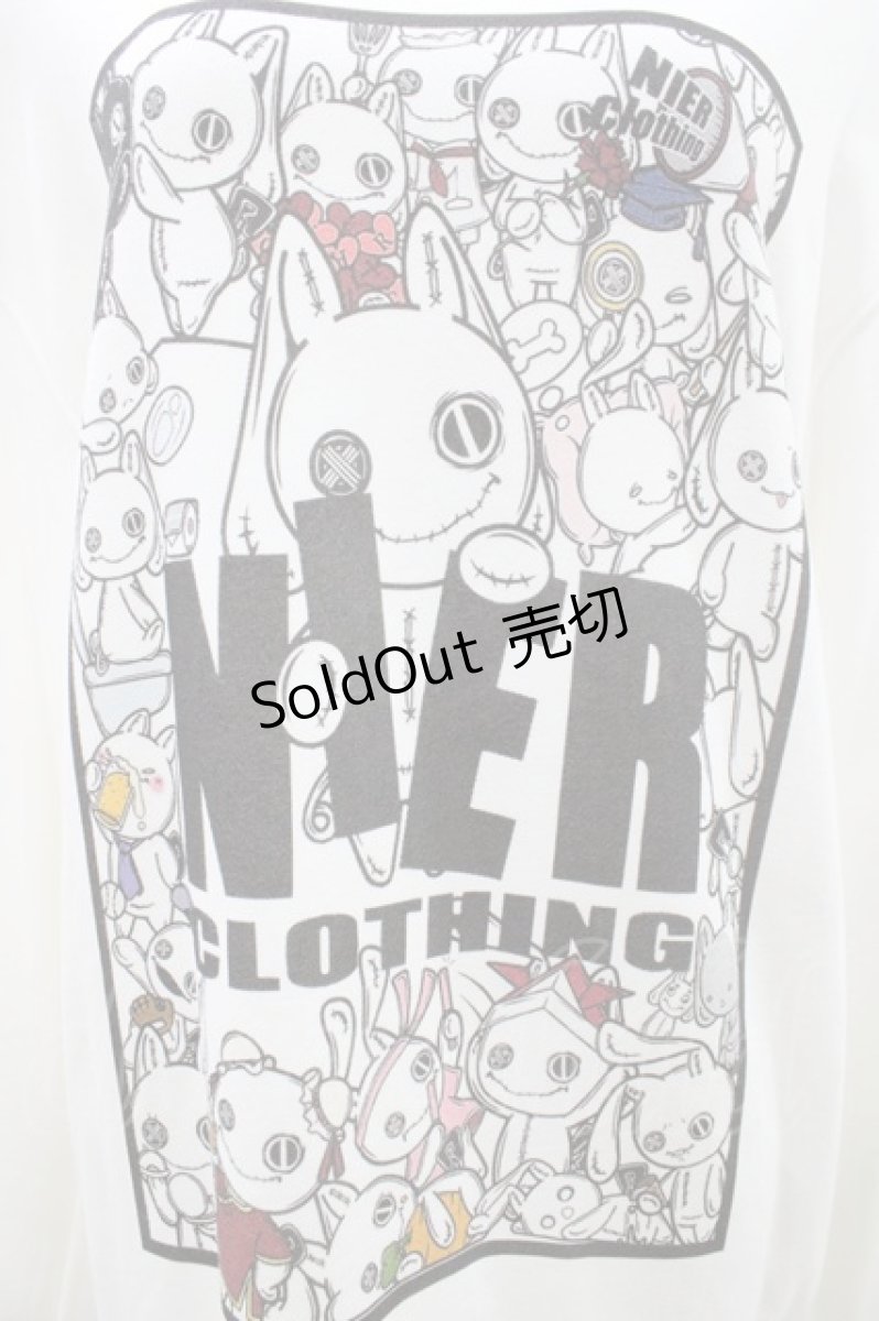 画像3: NieR Clothing / プリントSWEAT  2XL 白 H-26-04-26-1015-PU-TO-KB-ZT316 (3)