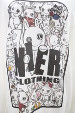 画像3: NieR Clothing / プリントSWEAT  2XL 白 H-26-04-26-1015-PU-TO-KB-ZH (3)