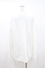 画像2: NieR Clothing / プリントSWEAT  2XL 白/シエル H-26-04-26-1017-PU-TO-KB-ZH (2)
