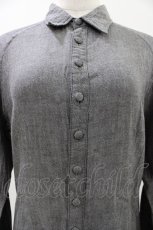 画像3: GADGET GROW / くるみボタンシャツ  グレー H-26-04-26-1022-GO-BL-KB-ZH (3)