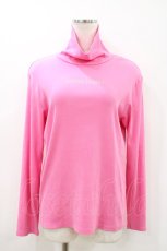 画像1: AVENCHUMU / Studs logo high neck tops  PINK(濃ピンク) H-26-04-26-1023-LO-TO-KB-ZH (1)