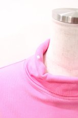 画像4: AVENCHUMU / Studs logo high neck tops  PINK(濃ピンク) H-26-04-26-1023-LO-TO-KB-ZH (4)