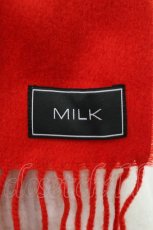 画像3: MILK / Mマフラー  レッド H-26-04-26-1003-ML-ZA-KB-ZH (3)
