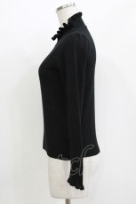 画像2: evelyn / ハイネックニット Free ブラック H-26-04-26-053-LO-TO-NS-ZH (2)