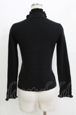 画像3: evelyn / ハイネックニット Free ブラック H-26-04-26-053-LO-TO-NS-ZH (3)