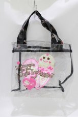 画像1: BABY,THE STARS SHINE BRIGHT / Ice Cream Magicクリアバッグ  ブラック H-26-04-26-056-BA-BG-NS-ZH (1)