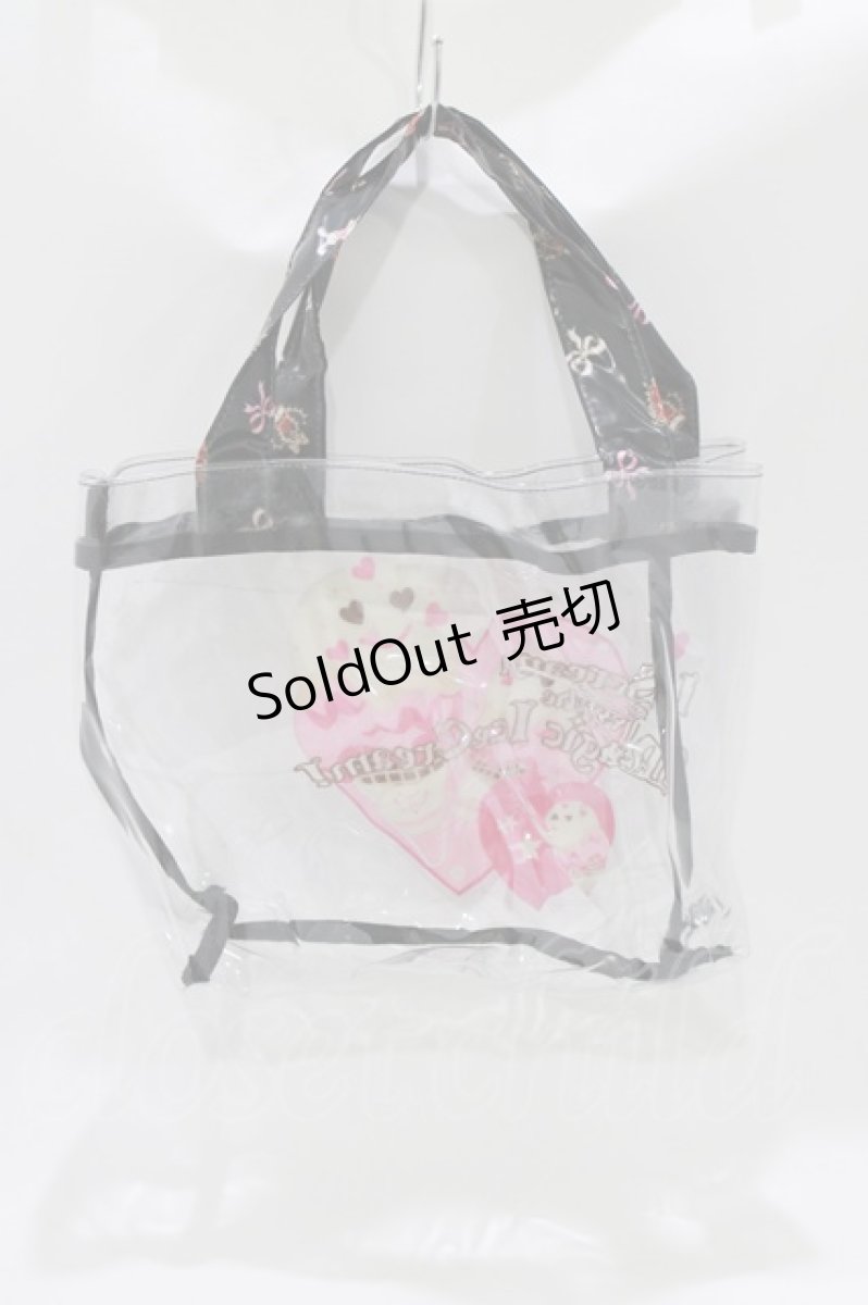 画像2: BABY,THE STARS SHINE BRIGHT / Ice Cream Magicクリアバッグ  ブラック H-26-04-26-056-BA-BG-NS-ZH (2)