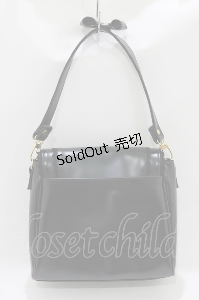 画像2: Angelic Pretty / リボンパールおでかけバッグ  ブラック H-26-04-26-058-AP-BG-NS-ZH (2)