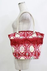 画像1: BABY,THE STARS SHINE BRIGHT / 白鳥の湖プリントバケツ型Bag  エンジ H-26-04-26-059-BA-BG-NS-ZH (1)