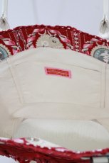 画像2: BABY,THE STARS SHINE BRIGHT / 白鳥の湖プリントバケツ型Bag  エンジ H-26-04-26-059-BA-BG-NS-ZH (2)