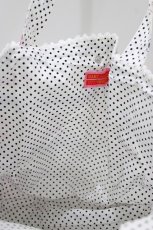 画像3: BABY,THE STARS SHINE BRIGHT / BABYオリジナルチェリーリボン柄トートBag  白 H-26-04-26-063-BA-BG-NS-ZH (3)