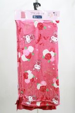画像2: m petit by misako / ハローキティ/ブランケット（シングルサイズ） 140cm?190cm ピンク H-26-04-26-069-LO-ZA-NS-ZH (2)