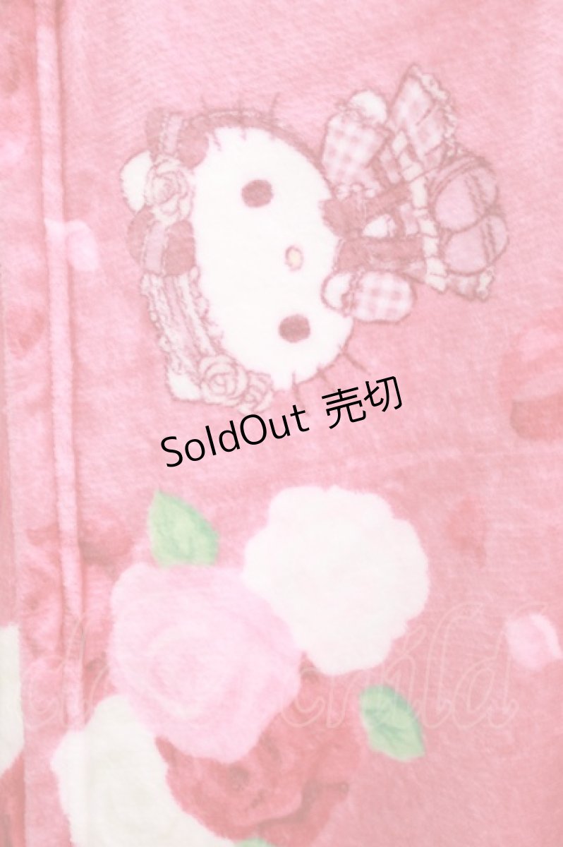 画像3: m petit by misako / ハローキティ/ブランケット（シングルサイズ） 140cm?190cm ピンク H-26-04-26-069-LO-ZA-NS-ZH (3)