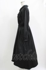 画像2: axes femme / ベルトディティールワンピース Free ブラック H-26-04-26-006-AX-OP-NS-ZH (2)