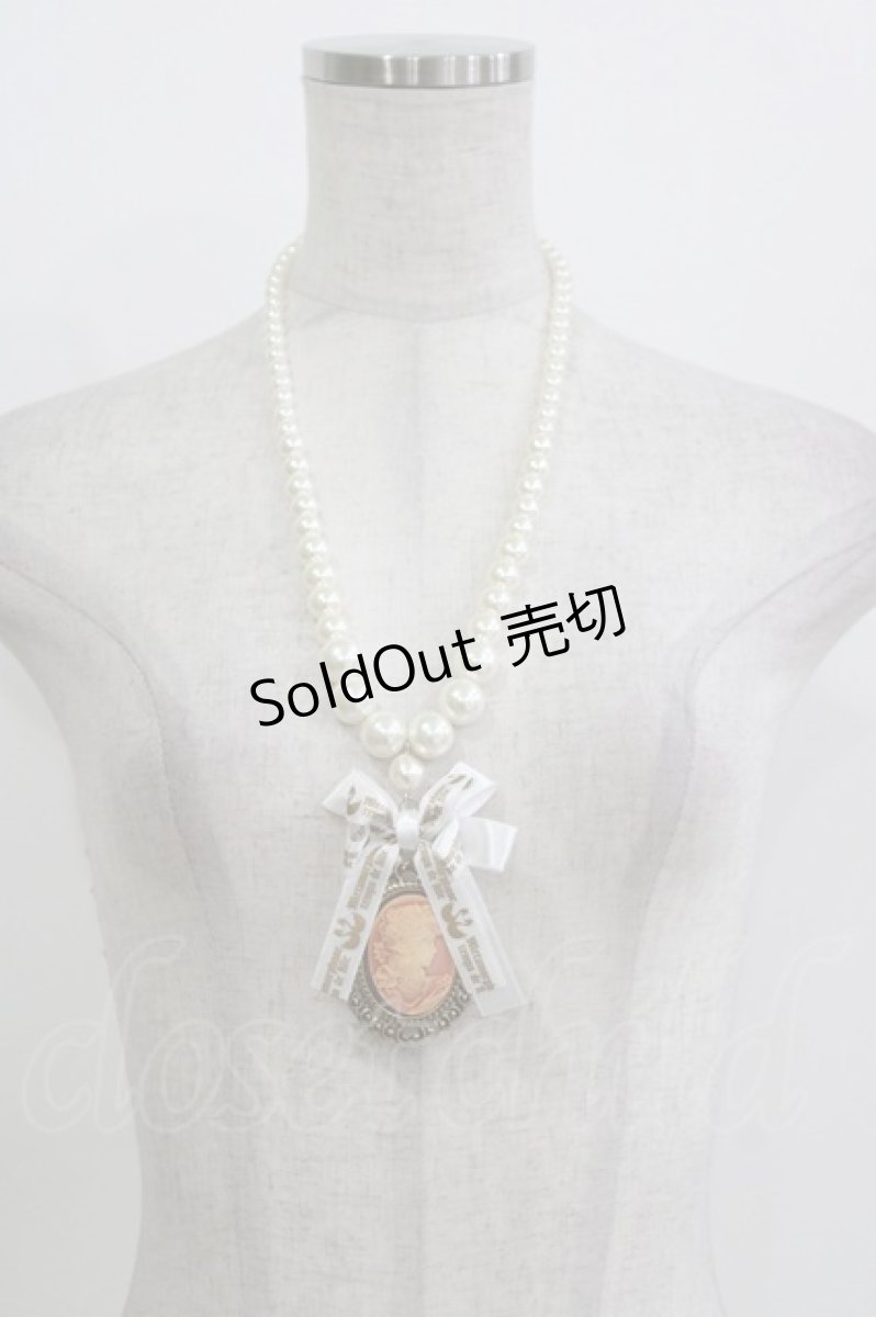 画像2: metamorphose / カメオネックレス  ピンク H-26-04-26-075-ME-AC-NS-ZH (2)