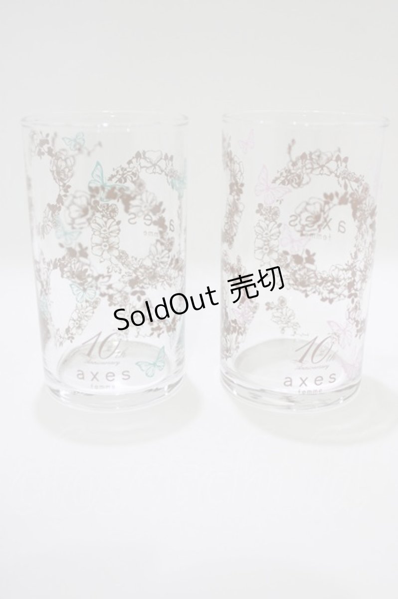 画像2: axes femme / グラスセット  クリア H-26-04-26-076-AX-ZA-NS-ZH (2)