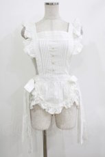 画像1: 牧家  （海外ロリータブランド） / 3WAYエプロン Free オフ H-26-04-26-081-PU-OP-NS-ZH (1)