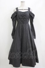 画像1: LOLITAその他 / Rose Muse/Denim flare dress Free グレー H-26-04-26-010-LO-OP-NS-ZH (1)