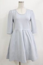 画像1: evelyn / バックリボンカットワンピース M サックス H-26-04-26-018-LO-OP-NS-ZH (1)