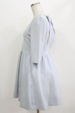 画像2: evelyn / バックリボンカットワンピース M サックス H-26-04-26-018-LO-OP-NS-ZH (2)