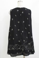 画像3: evelyn / 刺繍ワンピース S ブラック H-26-04-26-022-LO-OP-NS-ZH (3)