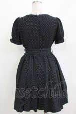 画像3: evelyn / ドットワンピース M ブラック H-26-04-26-023-LO-OP-NS-ZH (3)