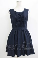 画像1: evelyn / フリルワンピース S ネイビー H-26-04-26-024-LO-OP-NS-ZH (1)