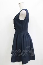 画像2: evelyn / フリルワンピース S ネイビー H-26-04-26-024-LO-OP-NS-ZH (2)