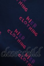 画像4: NieR Clothing / 総柄ZIPパーカー  黒×ピンクロゴ H-26-04-27-030-PU-TO-KB-ZH (4)