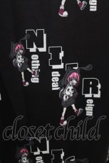 画像4: NieR Clothing / プリントプルパーカー  黒/擬人化Nierちゃん H-26-04-27-032-PU-TO-KB-ZH (4)