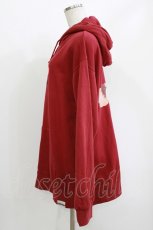 画像2: Candy Stripper / THREE RULES HOODIE  レッド H-26-04-27-040-PU-TO-KB-ZH (2)