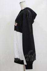 画像2: NieR Clothing / プリントプルパーカー  黒×白 H-26-04-27-042-PU-TO-KB-ZH (2)