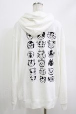 画像3: NieR Clothing / プリントプルパーカー 2XL 白/キャラクターズ H-26-04-27-043-PU-TO-KB-ZH (3)