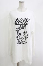 画像1: NieR Clothing / COTTON LONG CUTSEW XL 白/Nierちゃん H-26-04-27-045-PU-TO-KB-ZH (1)