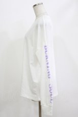 画像2: ACDC RAG / くまきちロングスリーブTシャツ  白 H-26-04-27-046-PU-TO-KB-ZH (2)